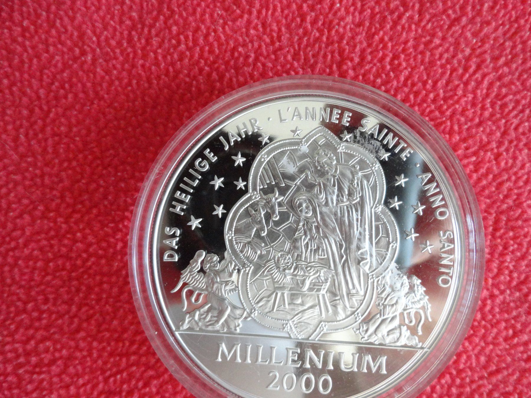 Tutti le monete: 5 UNZEN SILBER - MILLENIUM 2000 - DAS HEILIGE JAHR – Nuovo (secondo la descrizione) da Gerlafingen venduto da Shiva_74 2