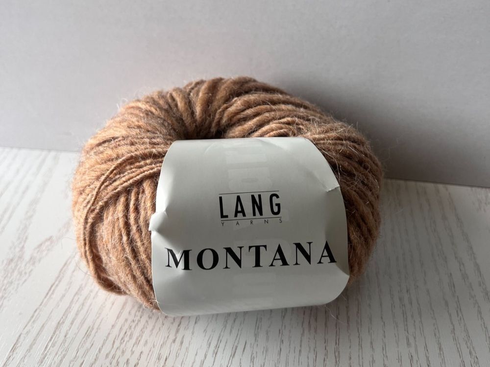 Wolle: 1 Knäuel Montana Lang Yarns – Neu und originalverpackt aus Büsserach von bor_s88m