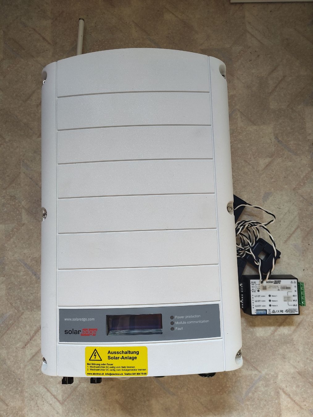 SolarEdge Inverter: Solar Edge Wechselrichter SE 10 K – Usato da Knutwil venduto da Sim222
