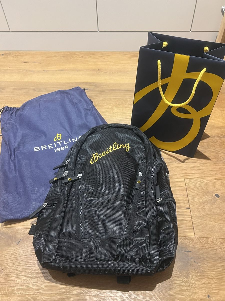 Breitling Zaini: Breitling Rucksack Dustbag Tasche – Nuovo (secondo la descrizione) da Triesenberg venduto da alfro91