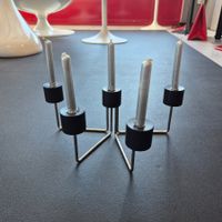 70s Candlestick Swiss Combi Kerzen - Leuchter Kerzenständer