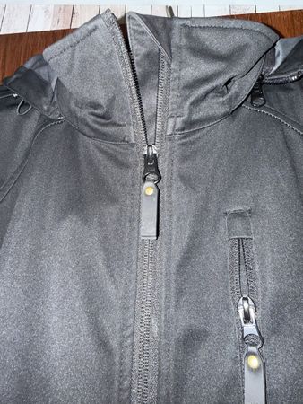 Rukka Jacke Schwarz mit Kapuze Grösse L guter Zustand
