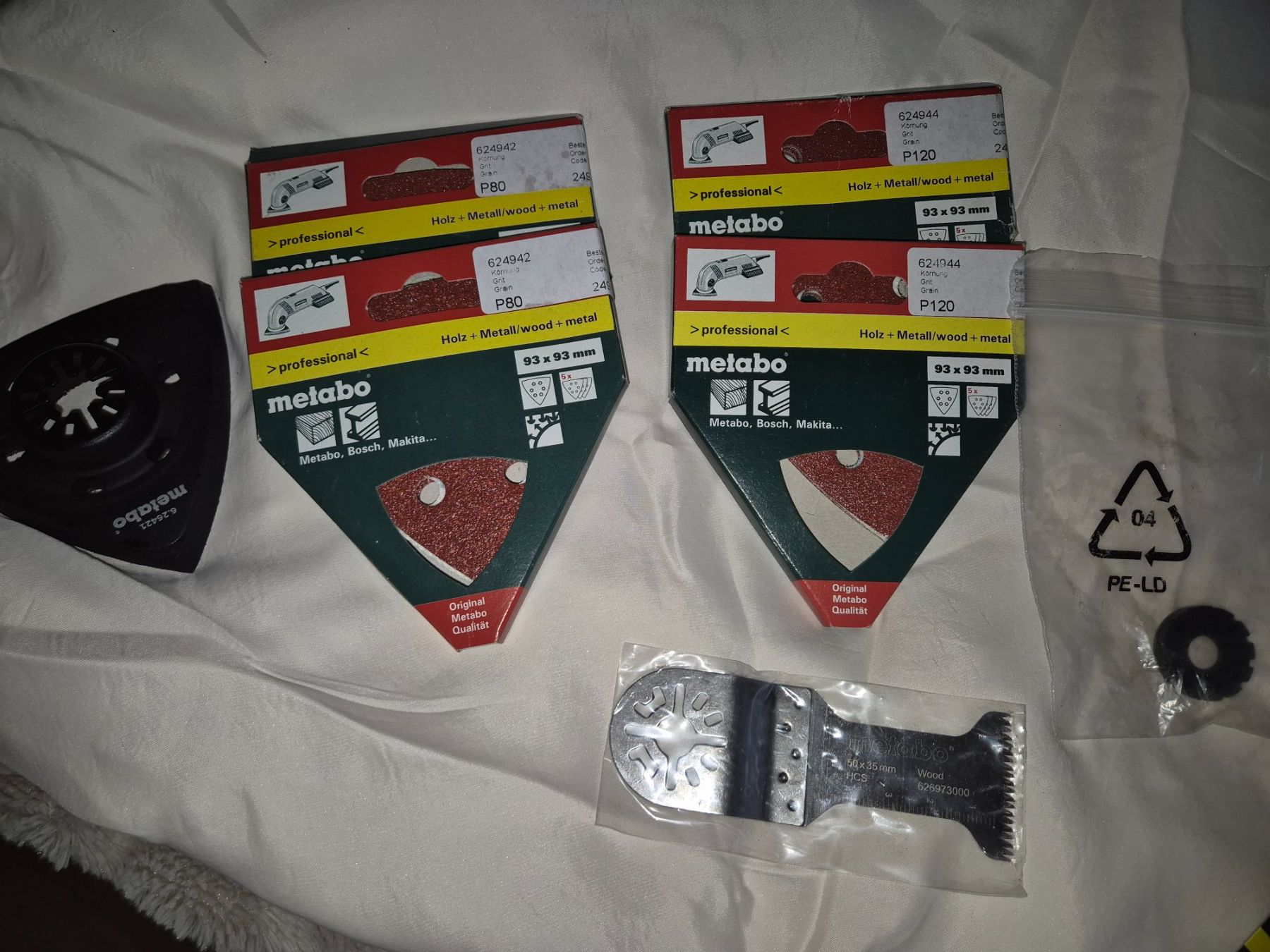 Metabo Tous les outils: Multitool-Set und Säbel-Sägeblatt Wert Fr. 86.- – Neuf (Voir description) à Spreitenbach par jjmike01 1