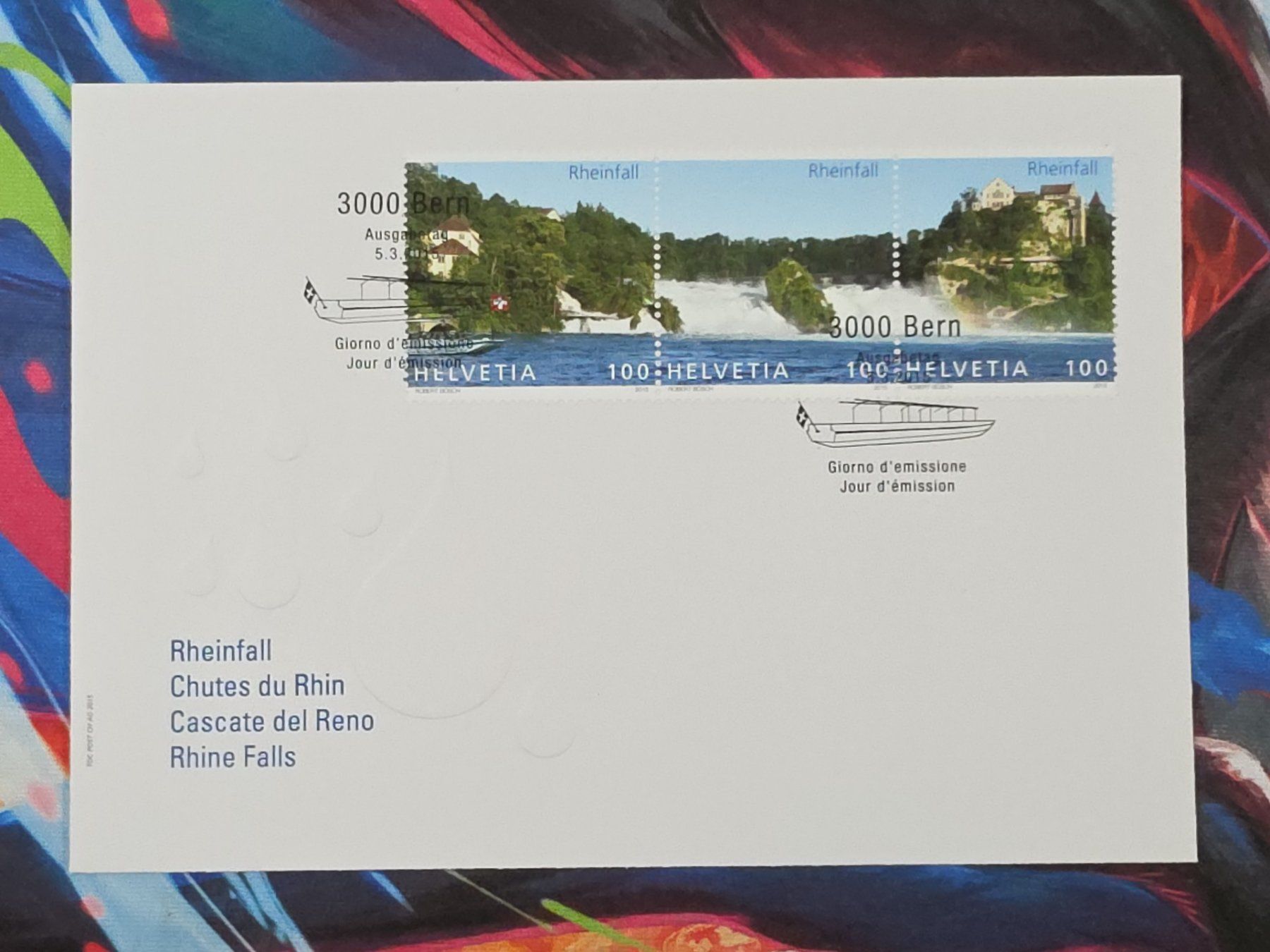 Tutti i francobolli: CL29 Enveloppe + Timbre Suisse 2015 – Usato da Cousset venduto da Patrick_Collections