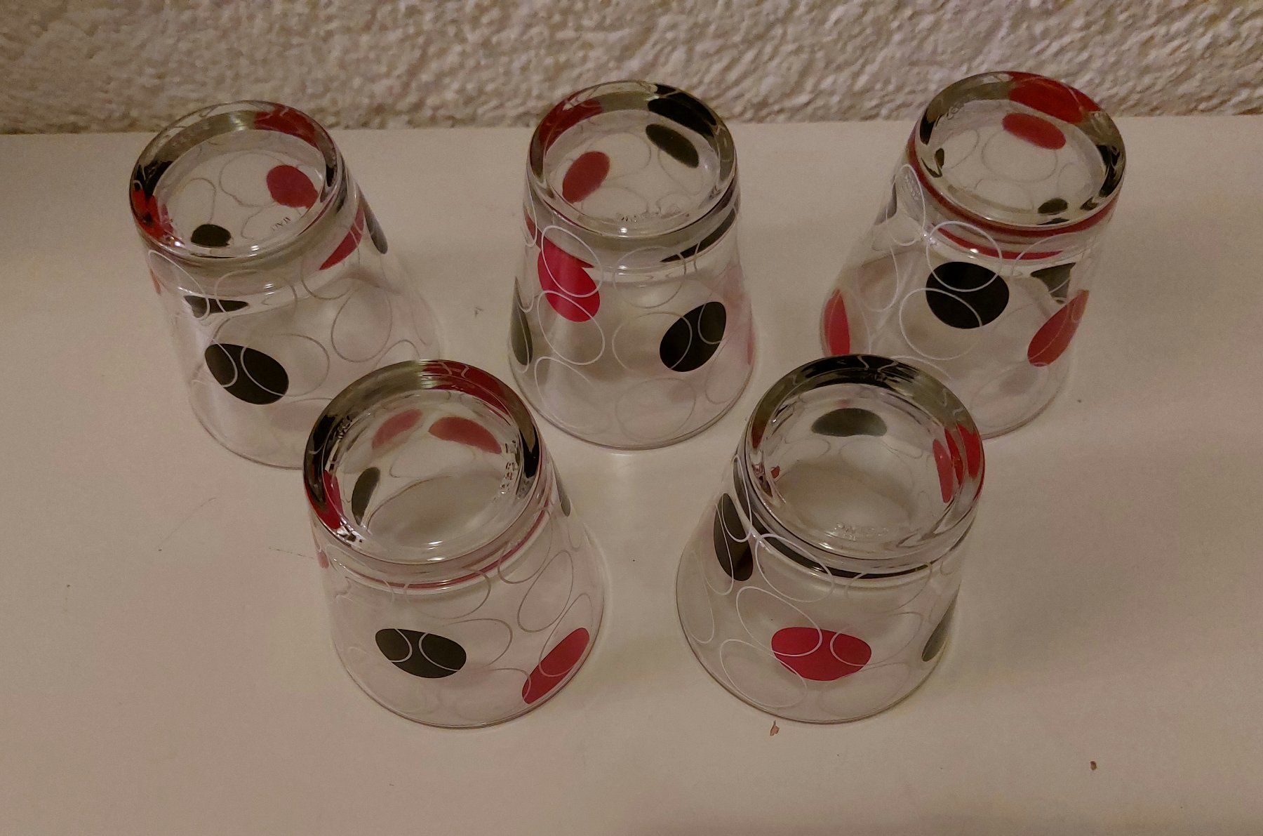 Gläser: CERVE GLAS 5er Set 2,5 dl – Gebraucht aus Horgen von Angel0010 2