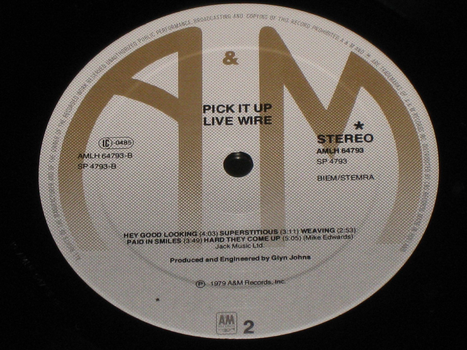 Schallplatten: LP - LIVE WIRE - PICK IT UP – Gebraucht aus Steckborn von Quo7 2