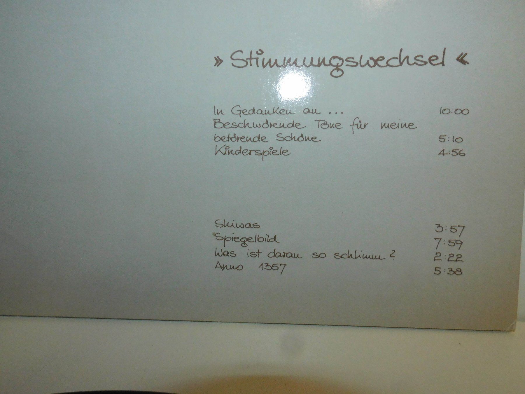 Dischi in vinile: LP Zenit Stimmungswechsel  Schallplatte – Usato da Sursee venduto da 76 1