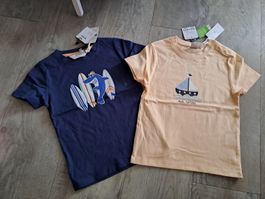 2er Pack T-Shirts mit Aufdruck Grösse 98/104 neu