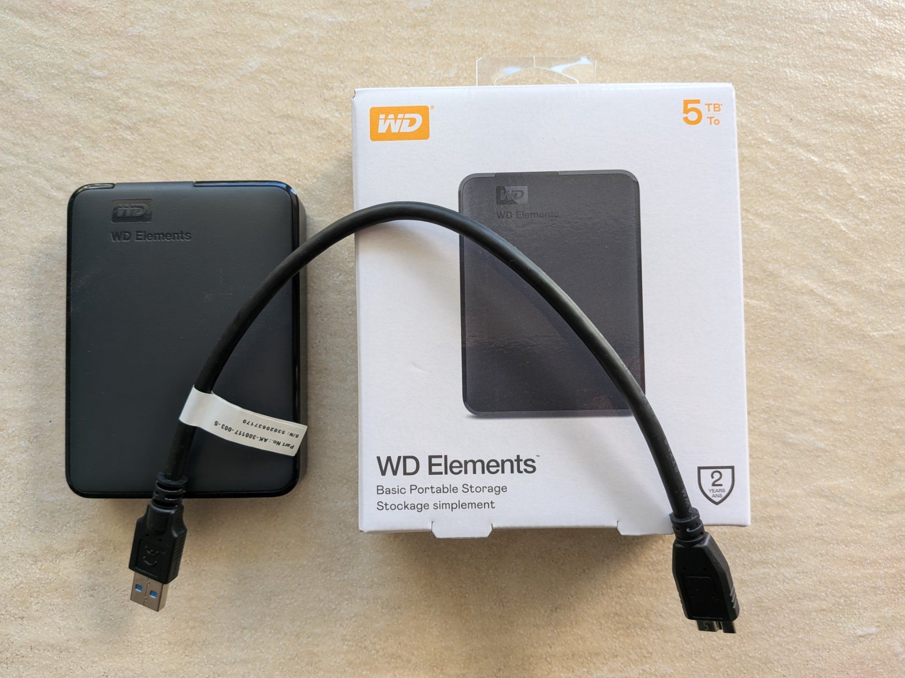 Western Digital Harddisks: WD Elements 5TB – Gebraucht aus Martigny von Rikiki