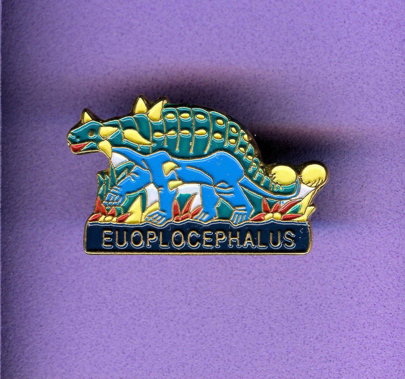 Placchette & Badge: Saurier  EUOPLOCEPHALUS – Usato da Winterthur venduto da Sammleroase