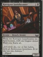 TCG Magic The Gathering MTG DE SNC 070 Korrupter Justizbeamt