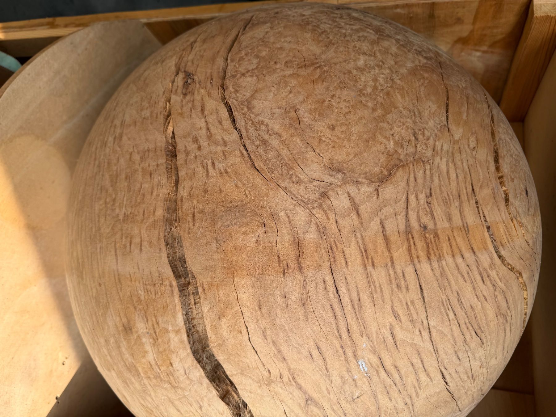 Articoli in legno: Holzkugel Buche; 65 cm; roh, – Nuovo (secondo la descrizione) da Wildberg venduto da Melramos04 2