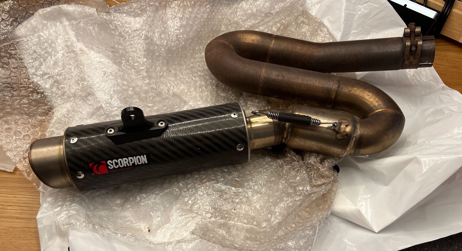Triumph Sistemi di scarico: SC-Project Endschalldämpfer inkl. Verbindungsrohr – Usato da St. Antönien venduto da Bekrut