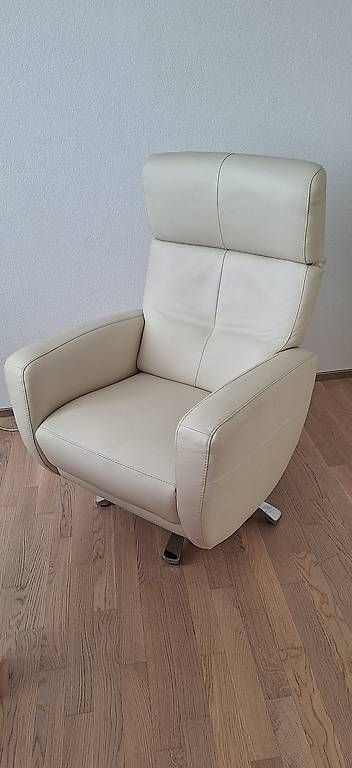 Sessel: Fauteuil relax Luis Montana offwhite – Gebraucht aus Conthey von crittin1 2