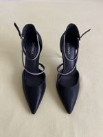 Talons haut noir avec strass