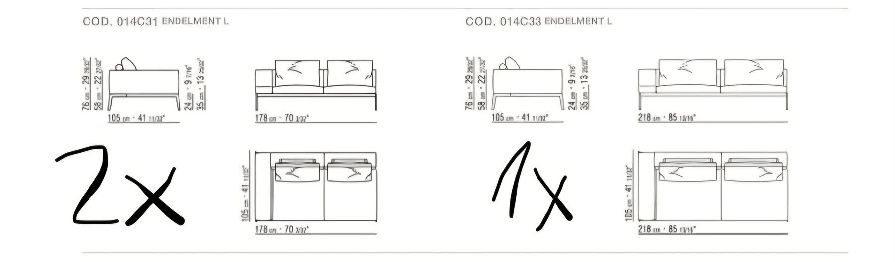 Flexform Divani: Flexform LIFESTEEL Ledersofa (neuwertig) – Nuovo (secondo la descrizione) da Adliswil venduto da Alayna1 9