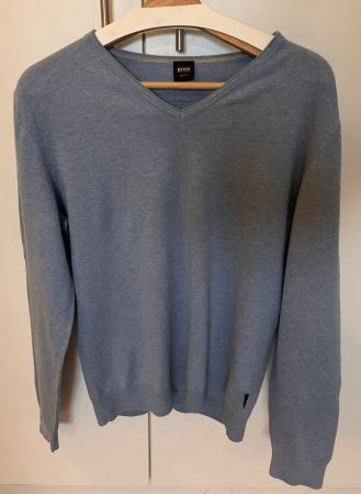 Eleganter Hugo Boss Pullover (BOSS), Slim Fit Schnitt (L)