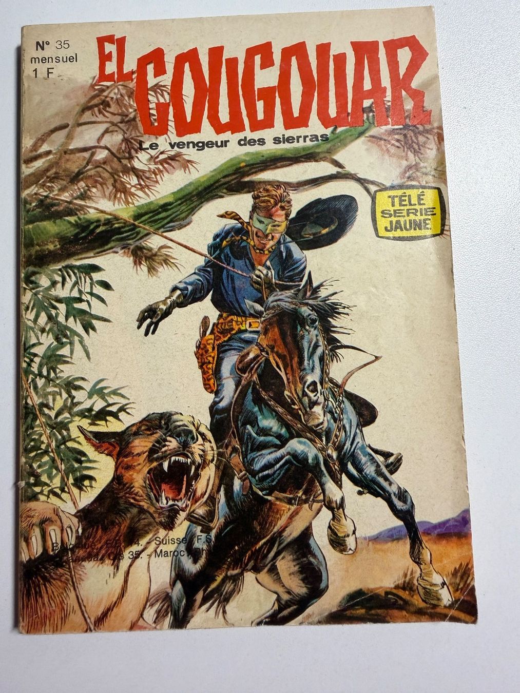 Comics: El Cougouar BD petit format vintage 1966 – Gebraucht aus Fribourg von J334455