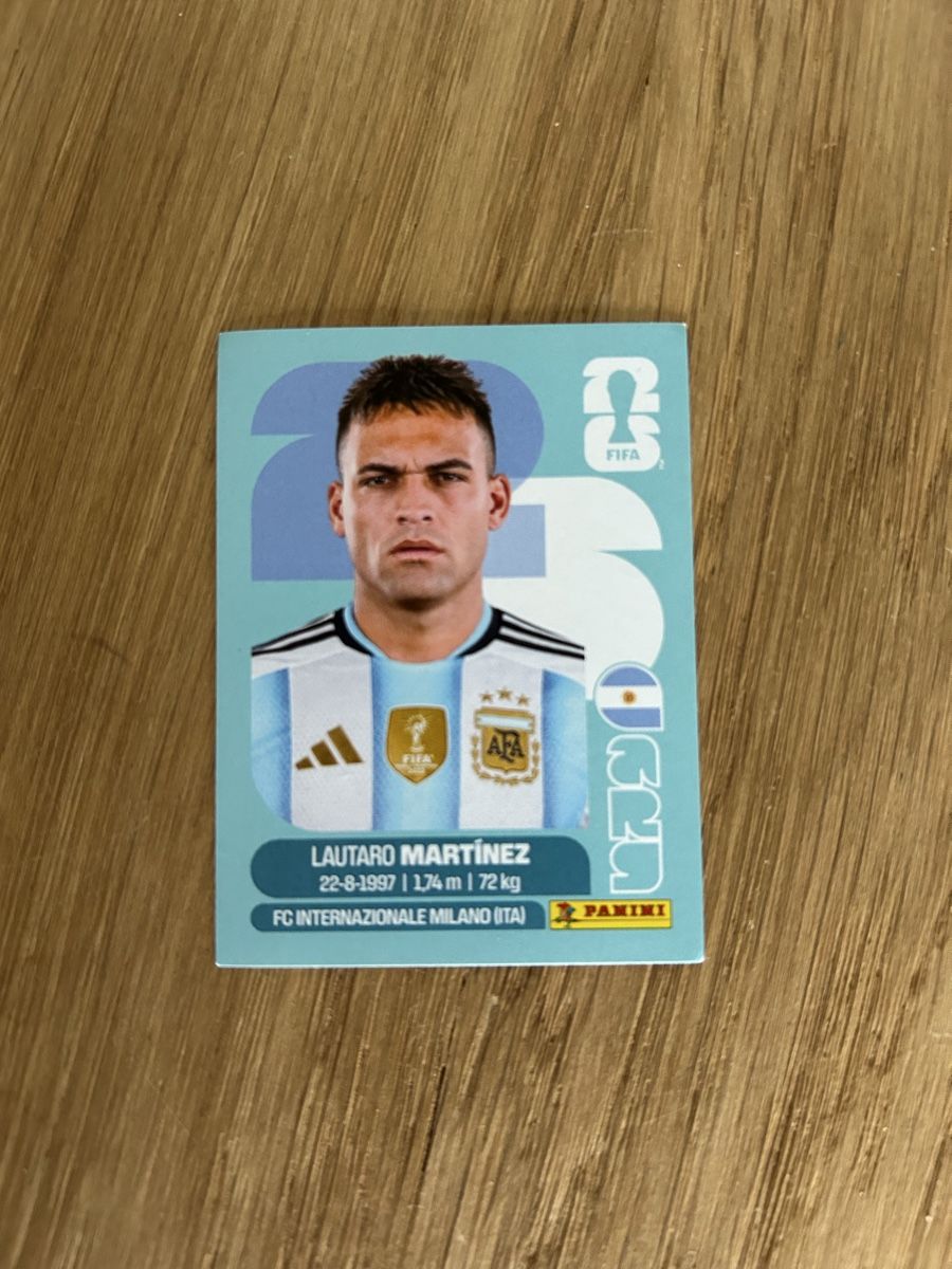 Panini Sammelbilder & Trading cards: FIFA WM 2026 ARG18 Martinez – Gebraucht aus Biel/Bienne von pau_fg6x