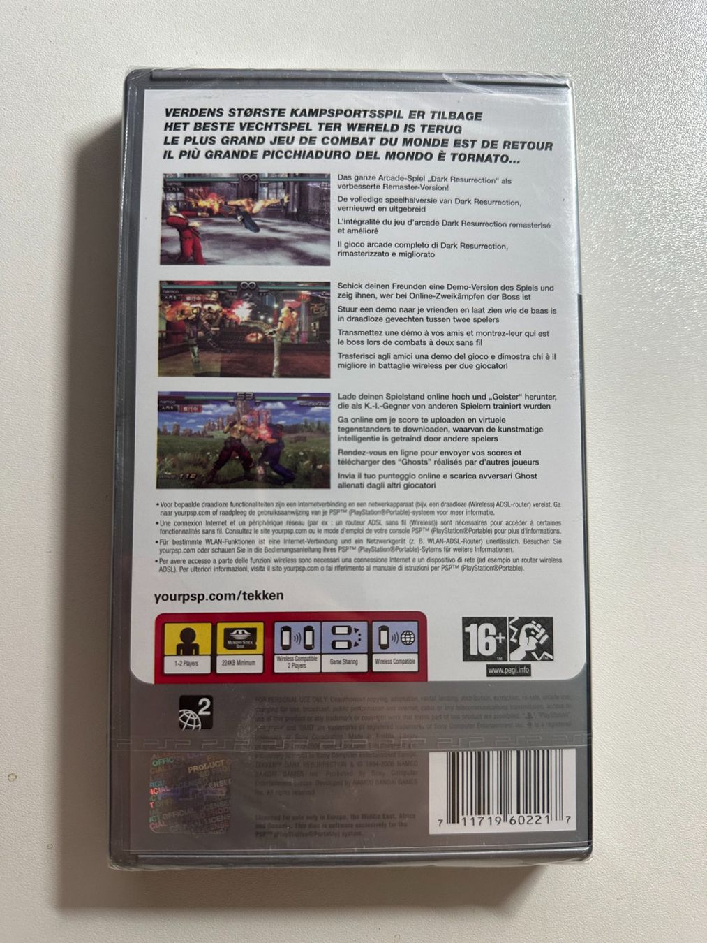 Sony Giochi: Tekken: Dark Resurrection, PSP, Playstation Portable – Nuovo e nell'imballaggio originale da Couvet venduto da nay_prh5 1