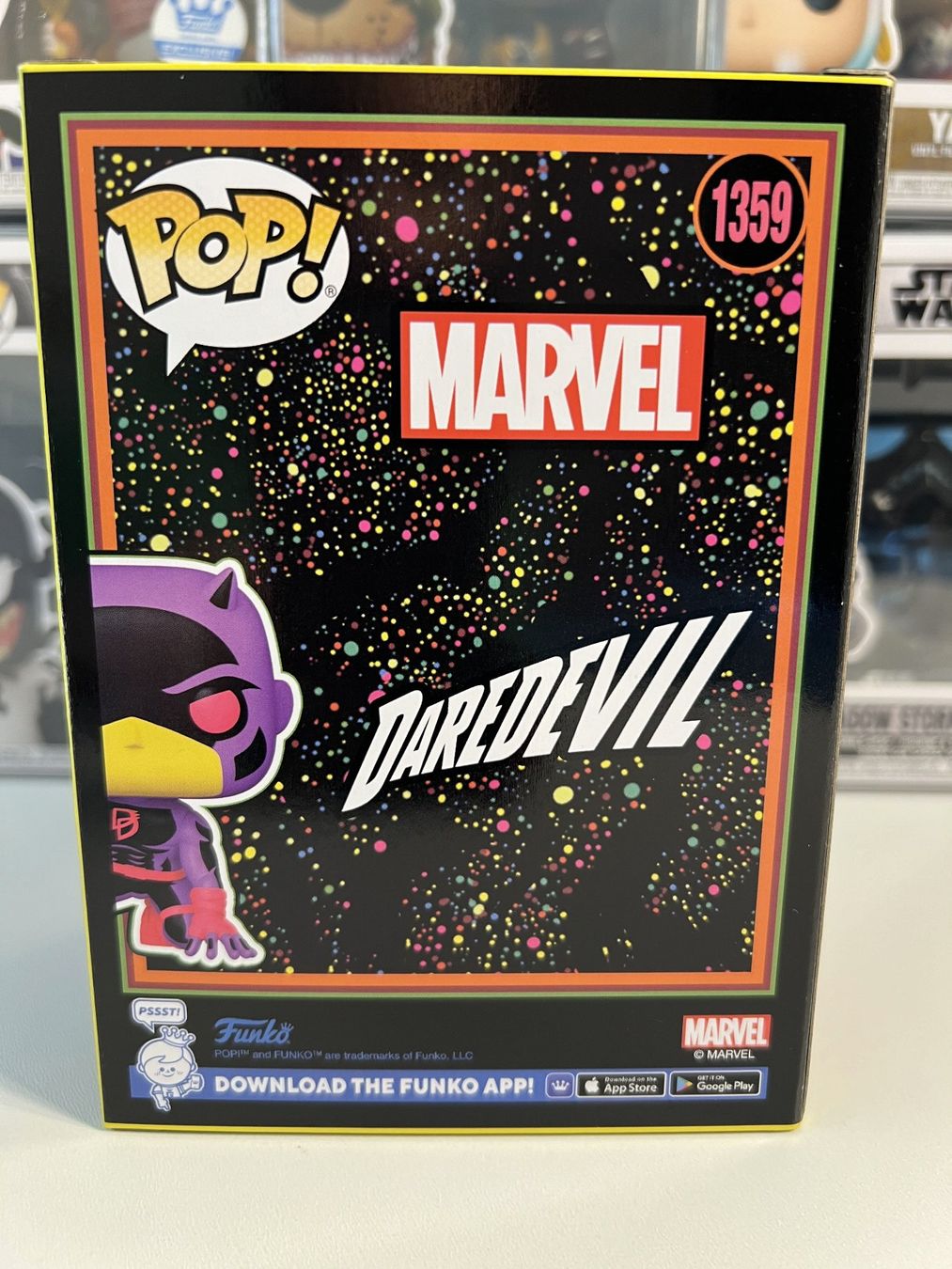 Funko Statuette: Funko POP! Marvel Daredevil - Daredevil (Shadowland) Limitée – Nuovo e nell'imballaggio originale da Le Mouret venduto da perfectbijou 2