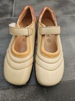 Zeen Damenschuhe gelb-orange Gr.4 1/2