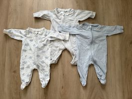 3er Pack H&M Strampler Gr. 56