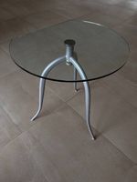 Beistelltischchen Morex aus Glas und Metall