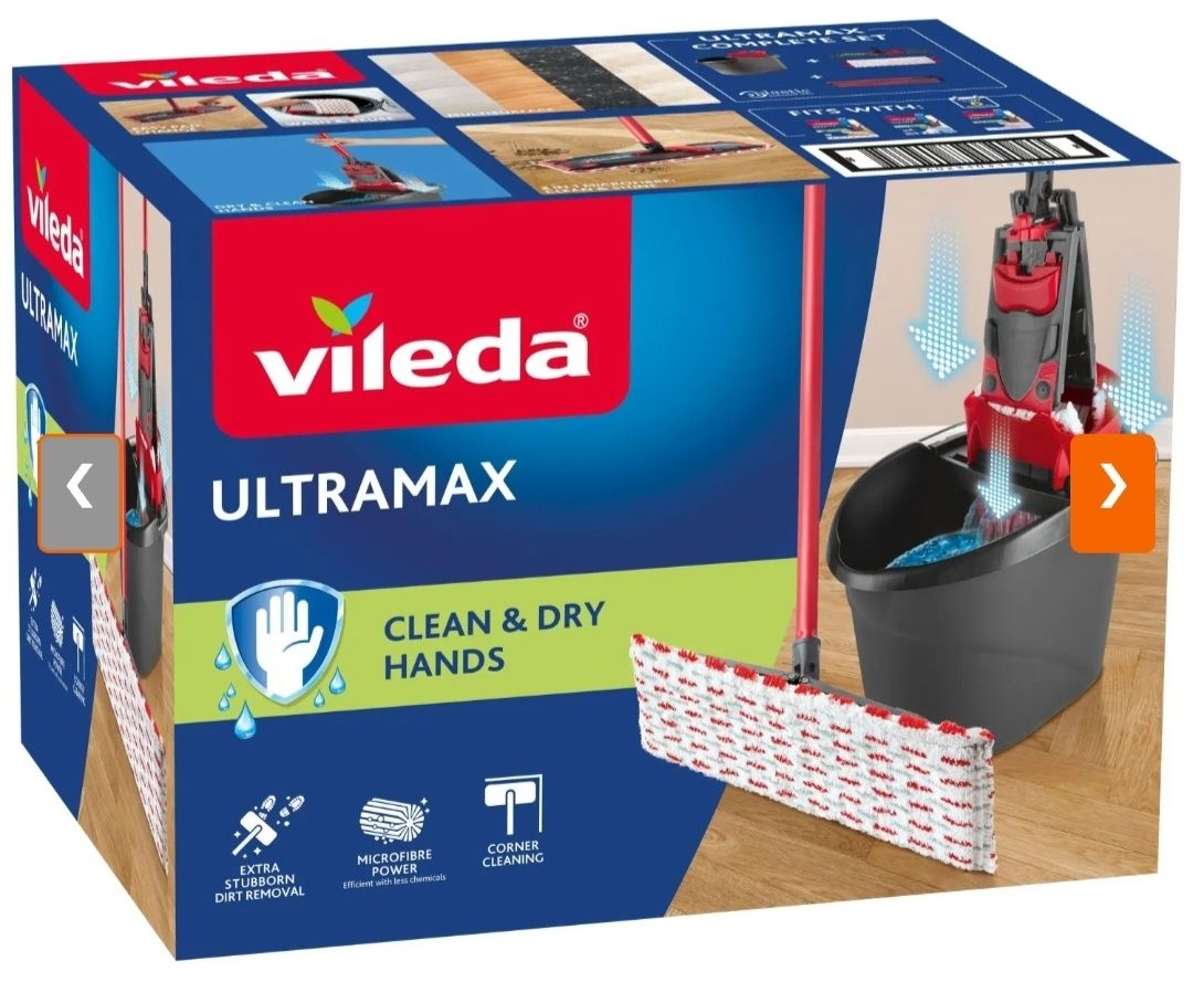 Vileda Autres appareils de nettoyage: Vileda Ultramax Bodenwischer Set mit Eimer, neu! – Neuf (Voir description) à Kappel SO par Matschi86