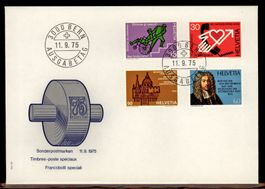 1975, FDC, Sonderpostmarken II (568–571)