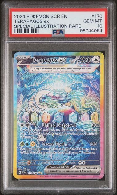 Pokémon Sammelbilder & Trading cards: Pokemon Terapagos ex 170 PSA 10 – Gebraucht aus Basel von ray.alround