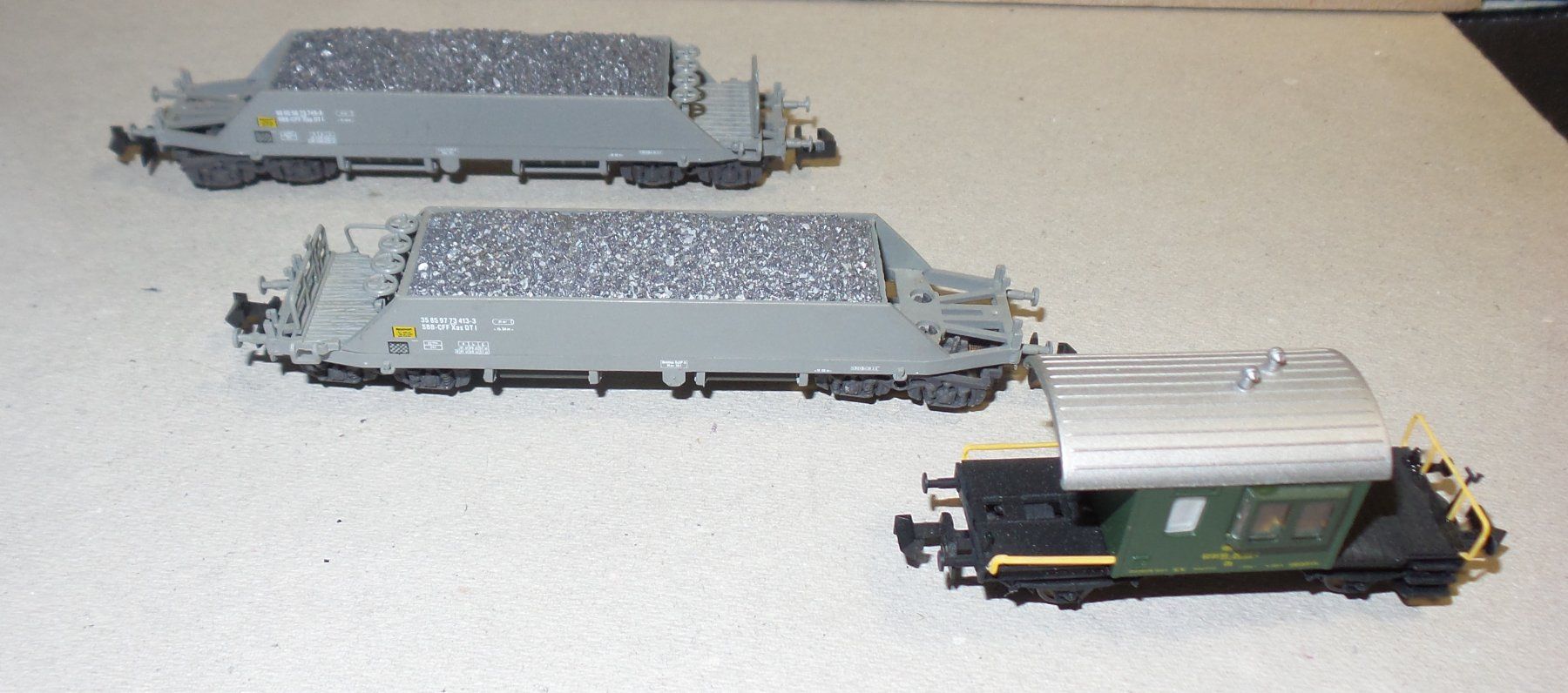 Hobbytrain Modelleisenbahnen: Lot 3 wagons Hobbytrain N – Gebraucht aus Bulle von Rockandtoys 3