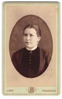 Fotografie J. Bär, Frauenfeld, Portrait