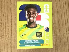Panini FIFA World Cup 2026 Sticker Mohamed Touré AUS 20