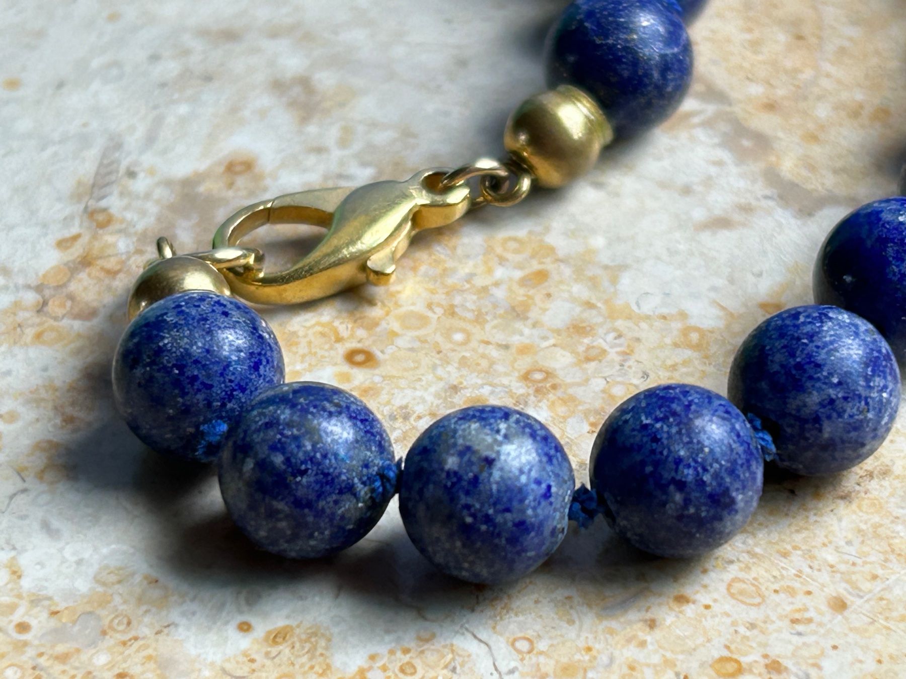 Bracciali & Braccialetti: Armband Lapislazuli (21.3cm) – Usato da Dittingen venduto da Bellevista 1