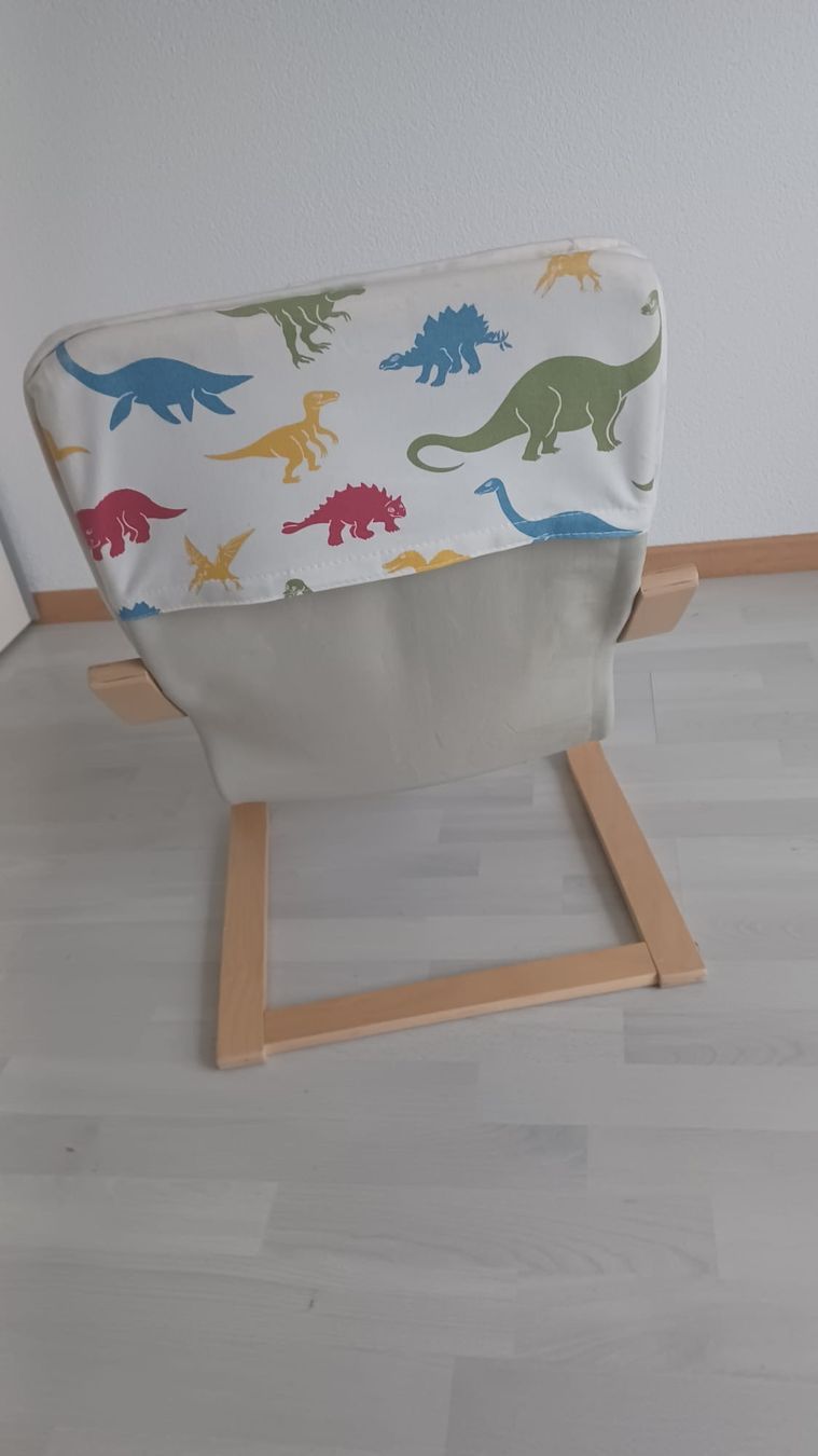 Poltrone: Gebrauchte Kinder Schaukelstuhl mit Dinosaurier Muster – Usato da Neuenkirch venduto da SIGI_99 1