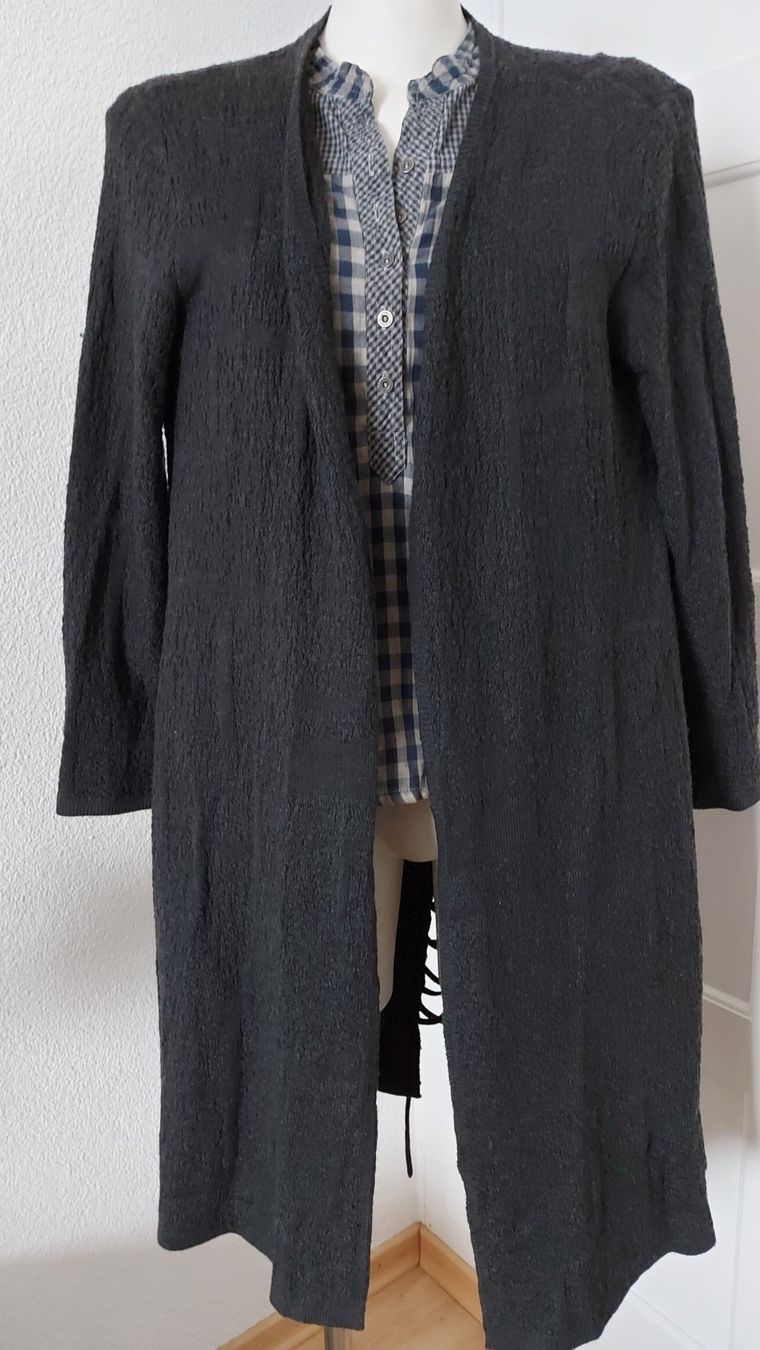 Jacken: Bohemia Cardigan mit Wolle gr.M ,Grau – Gebraucht aus langenthal von rundholz7 2
