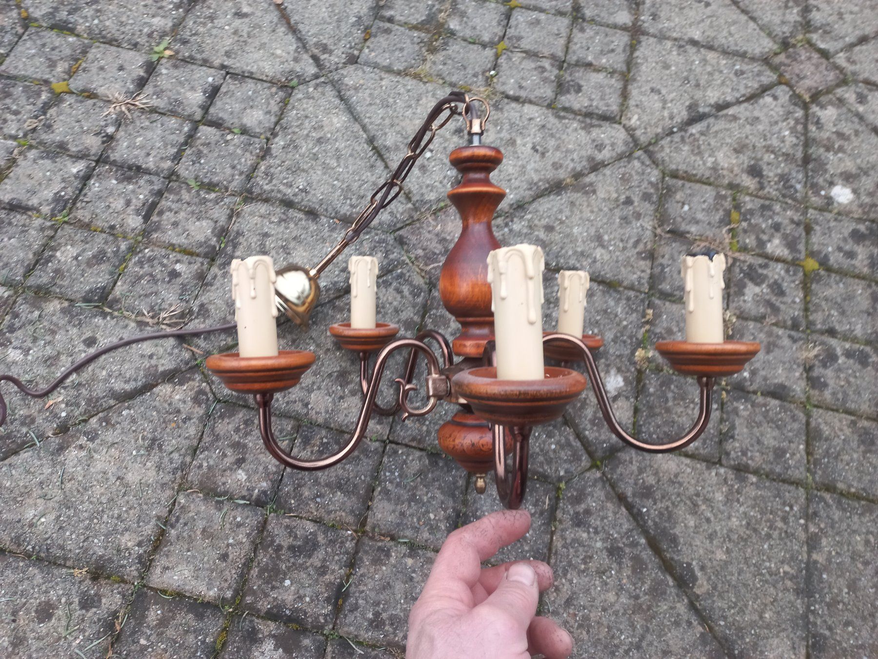 Lampadari & plafoniere: Rustikaler Leuchter / Lampe Chalet / Rustico Bauernhaus usw. – Usato da DULLIKEN venduto da Lerchclassicdulliken 1