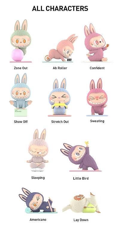 Pop Mart Statuette: Labubu Lazy Yoga - Zone Out – Nuovo e nell'imballaggio originale da Airolo venduto da MomTheBraggerStudio 2