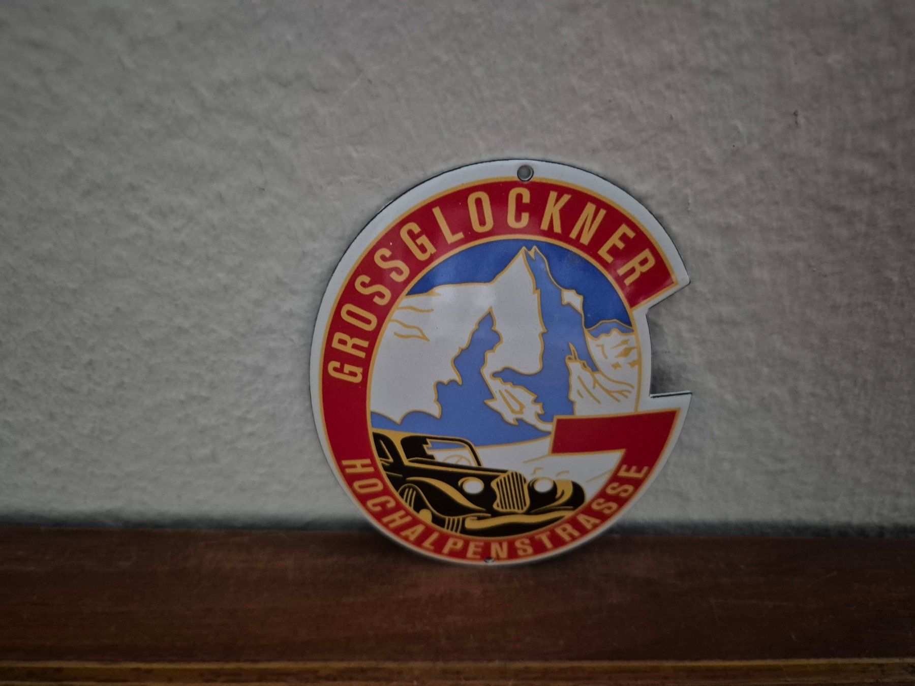Insegne: Emailschild Grossglockner Alpen Berge Service Emaille Schild – Nuovo (secondo la descrizione) da Schaffhausen venduto da pfanis09 2