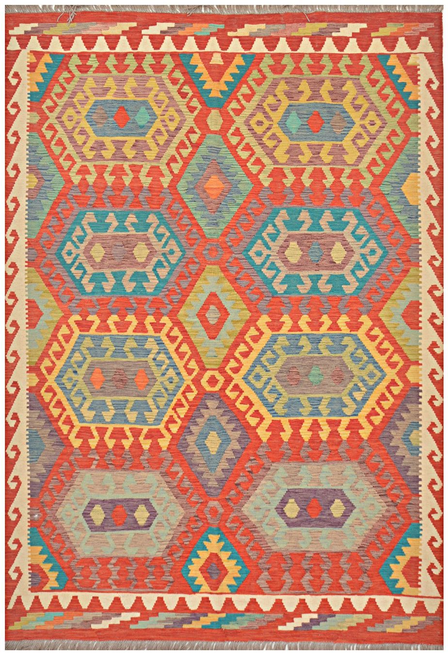 Kelim Tappeti: Oriente Kelim Teppich 170x240 Cm – Nuovo e nell'imballaggio originale da Lahore venduto da Fairways79 4