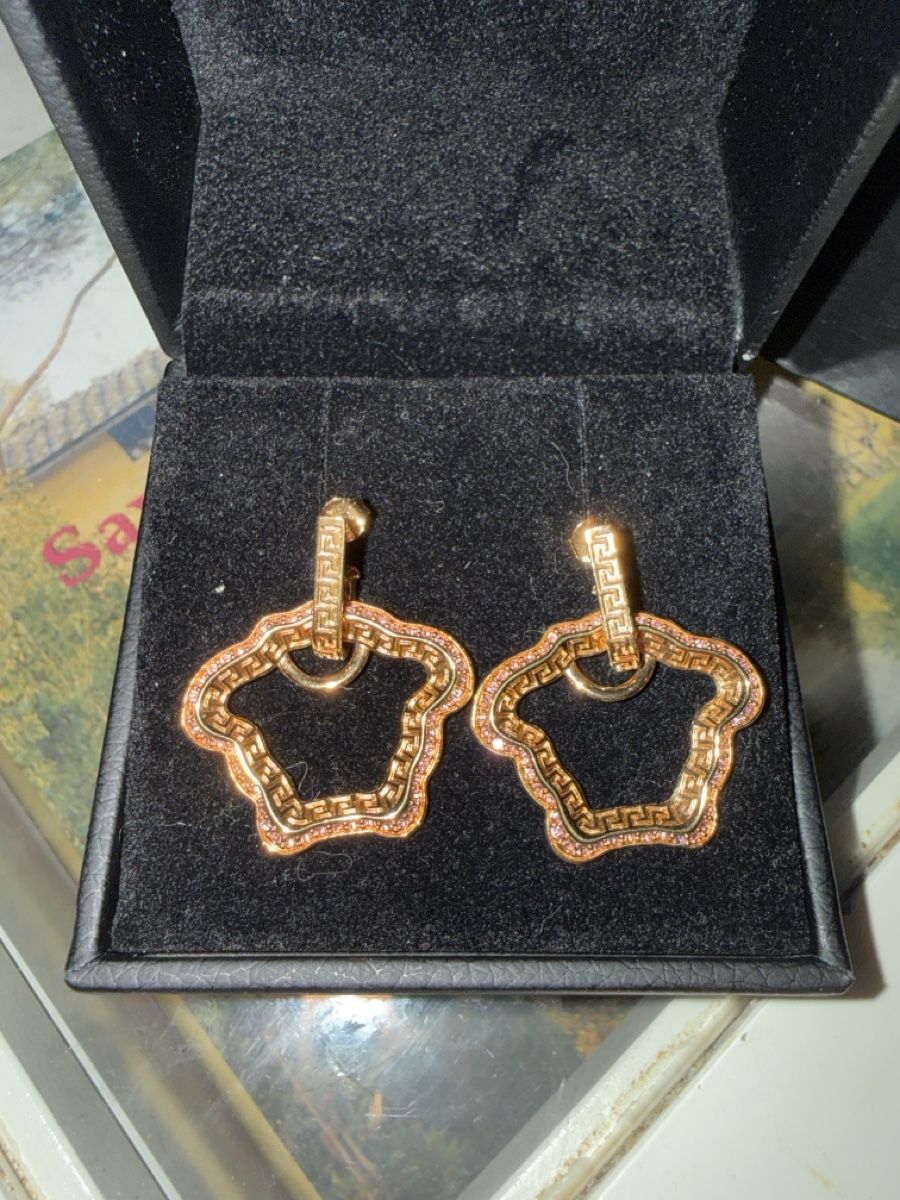 Versace Orecchini pendenti & Orecchini a lobo: Versace earrings – Usato da Mendrisio venduto da ketolin 1