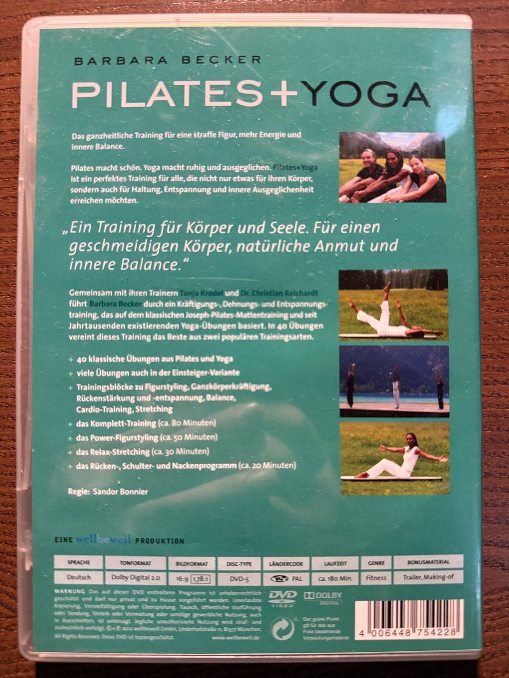 Tutti i DVDs: Barbara Becker - Pilates + Yoga – Usato da Zürich venduto da FilmFreunde 1