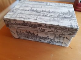 Vintage Karton Box Schachtel 12 x 8 x 6 cm Nürnberg