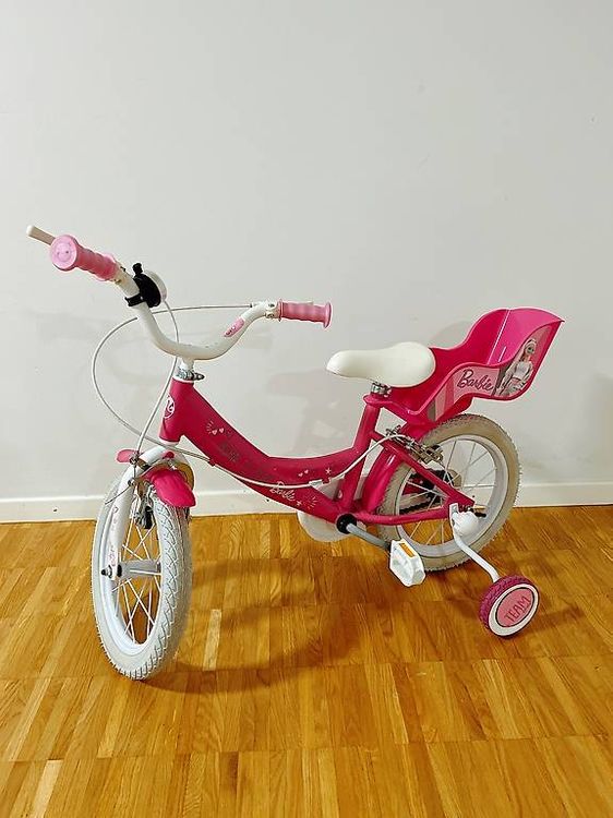 RULLY Kinderfahrrad Mdchen 12/14/16 Zoll  Mit Sttzrdern, Korb &  Puppensitz, Fr 27 Jahre, Lemon Design