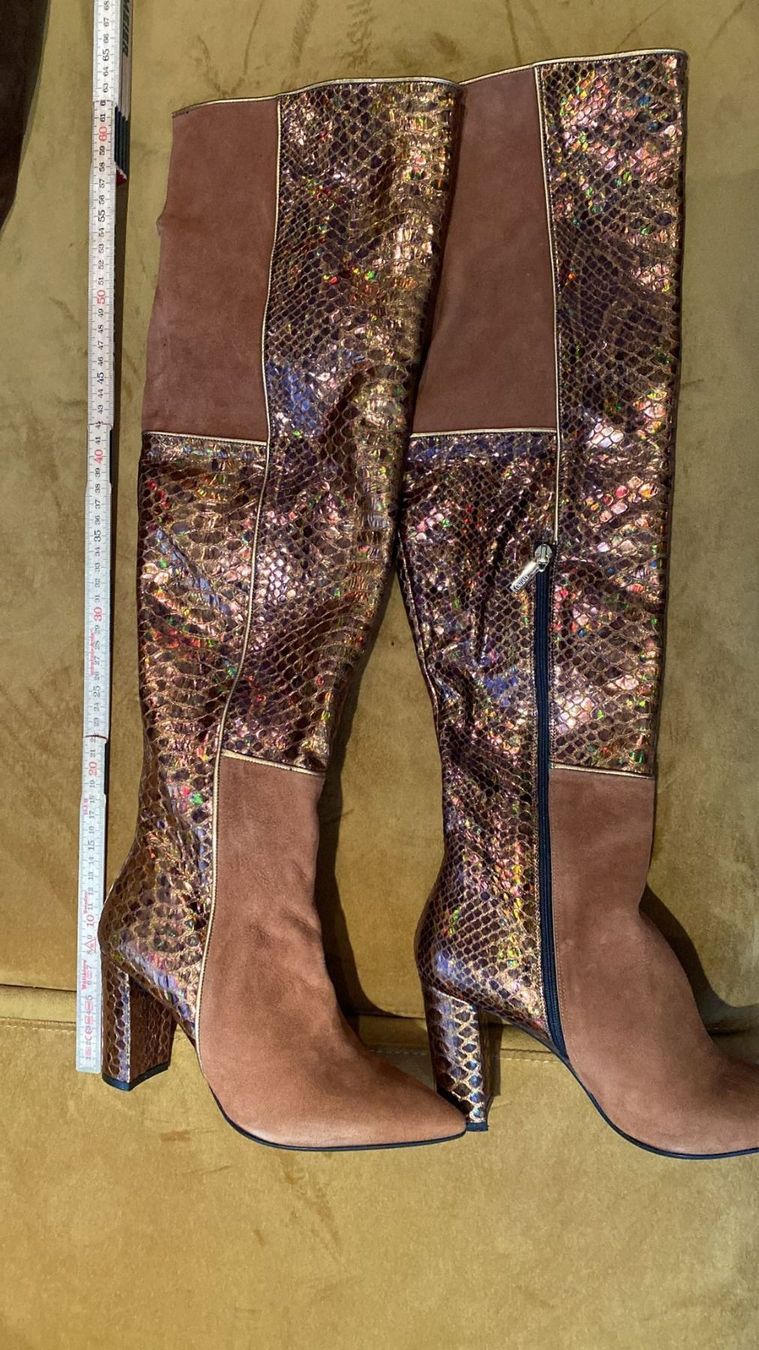 Scarpe da donna: echtleder Stiefel, Gr. 38 – Usato da Dagmersellen venduto da sheli17 1