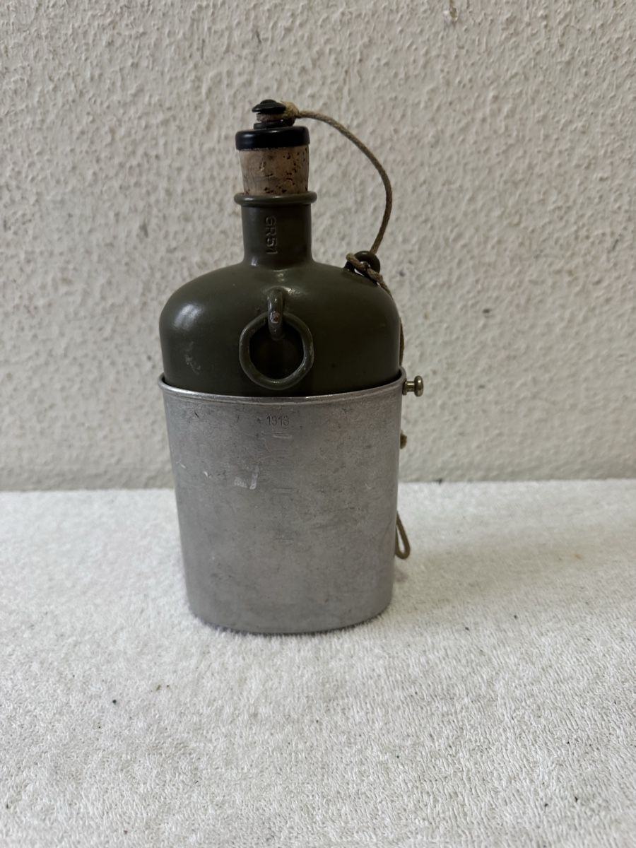 Schweizer Armee Borracce & Thermos: Militär Trinkflasche – Usato da Lenzburg venduto da Meister_k