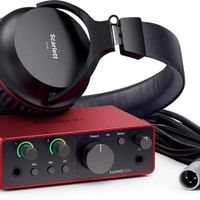 Focusrite 4th Generation Set with filter and stand