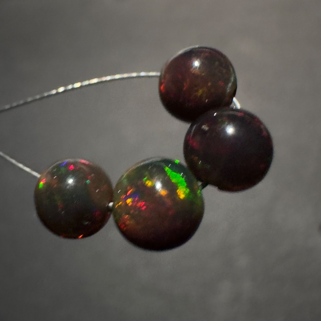 Pietre preziose: 2.97 ct - Natural Ethiopian Opal Beads - 4 Pcs – Nuovo (secondo la descrizione) da Zürich venduto da Yoohooz 4