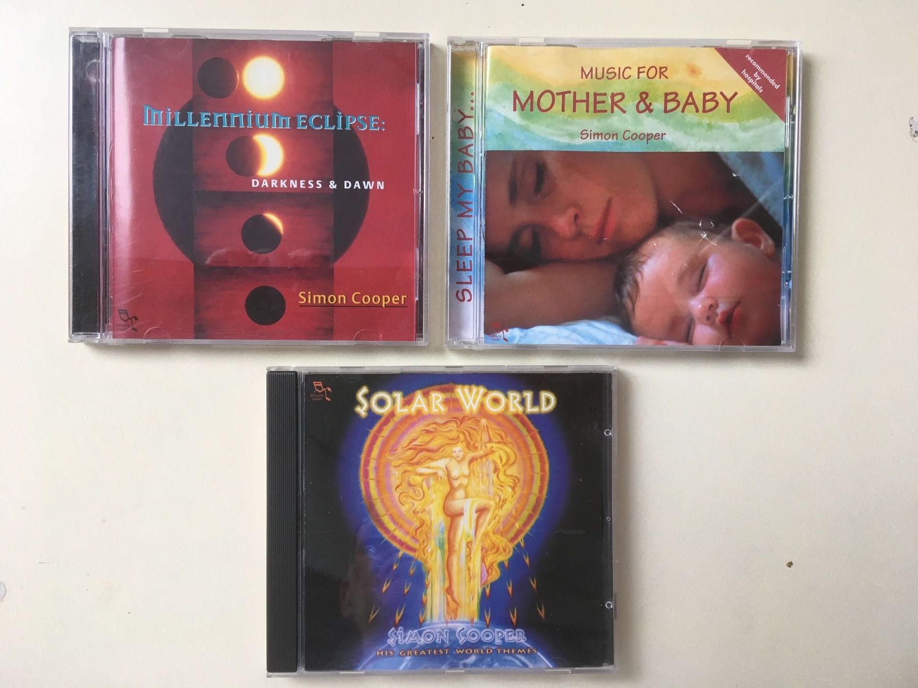 CDs: Simon Cooper 7 CD-Sammlung Instrumental New Age – Gebraucht aus Rüti ZH von Ochello 1